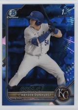 2022 Bowman Chrome Draft Sapphire Edition Hayden Dunhurst #BDC-44 6u5