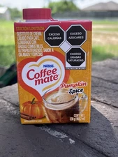2 - COFFEE MATE PUMPKIN SPICE FLAVOR COFFEE CREAMER 530g 18.69oz Limited Edition