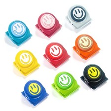 9 PCS Strong Metal Magnetic Clips, Colorful Fridge Magnets for Refrigerator, ...