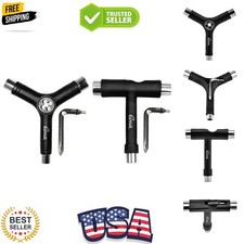 Skate Tool Set of 2,All-in-One Multifunctional Portable T-Tool Y-Tool for Ska...