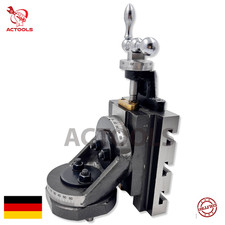 Base pivotante pour chariot de fraisage vertical de tour, pour banc de 4" x 5"