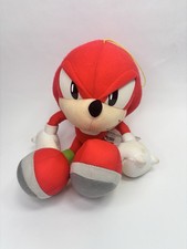 Peluche Sonic The Hedgehog Knuckles 10-11”, buen estado