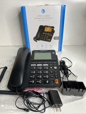 AT T CD4930 Corded Phone with Digital Answering System and Caller ID