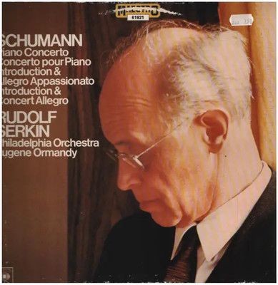 Schumann Piano Concerto NEAR MINT maestro Vinyl LP
