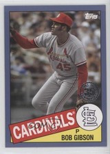2020 Topps Update 1985 Topps Baseball Blue Bob Gibson #85TB-42 HOF fi8