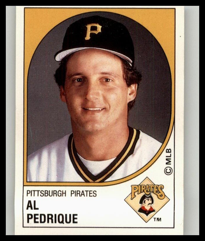 1988 Panini Stickers #375 Al Pedrique