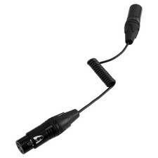  Male Female Coupler Socket Connector Xlr Microphone Cable Audio Extensions