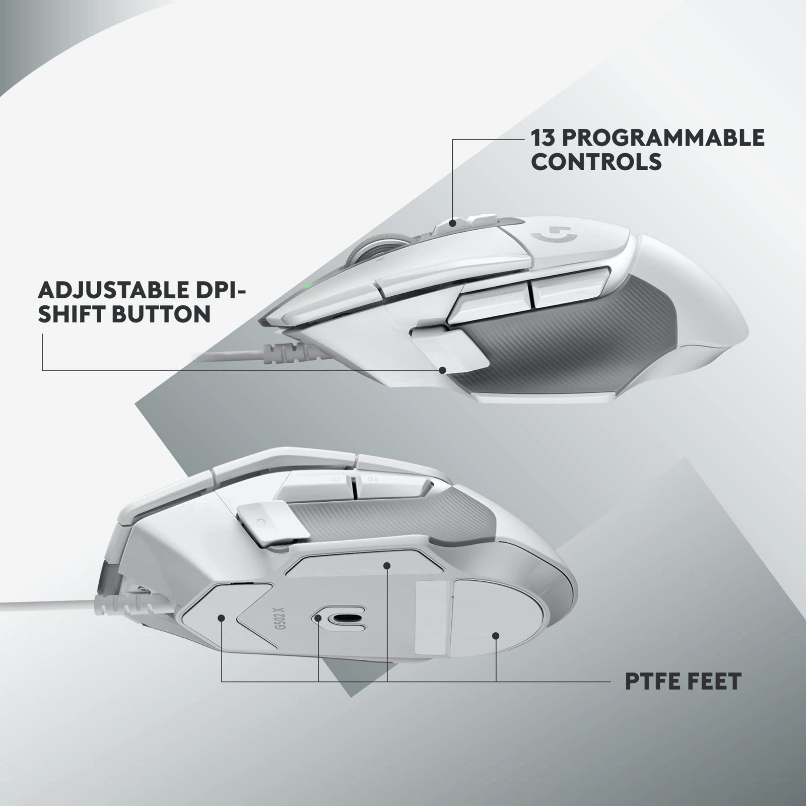 Logitech X Wired Gaming Mouse 5