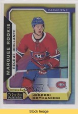 2018-19 O-Pee-Chee Platinum Rainbow Color Wheel Jesperi Kotkaniemi #180 READ hj3