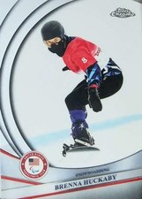 2026 Topps Chrome U.S. Winter Olympic & Paralympic Team Brenna Huckaby 56 USA