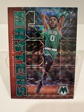 2022-23 Panini Mosaic - Jam Masters Jayson Tatum #3 Green Mosaic Prizm