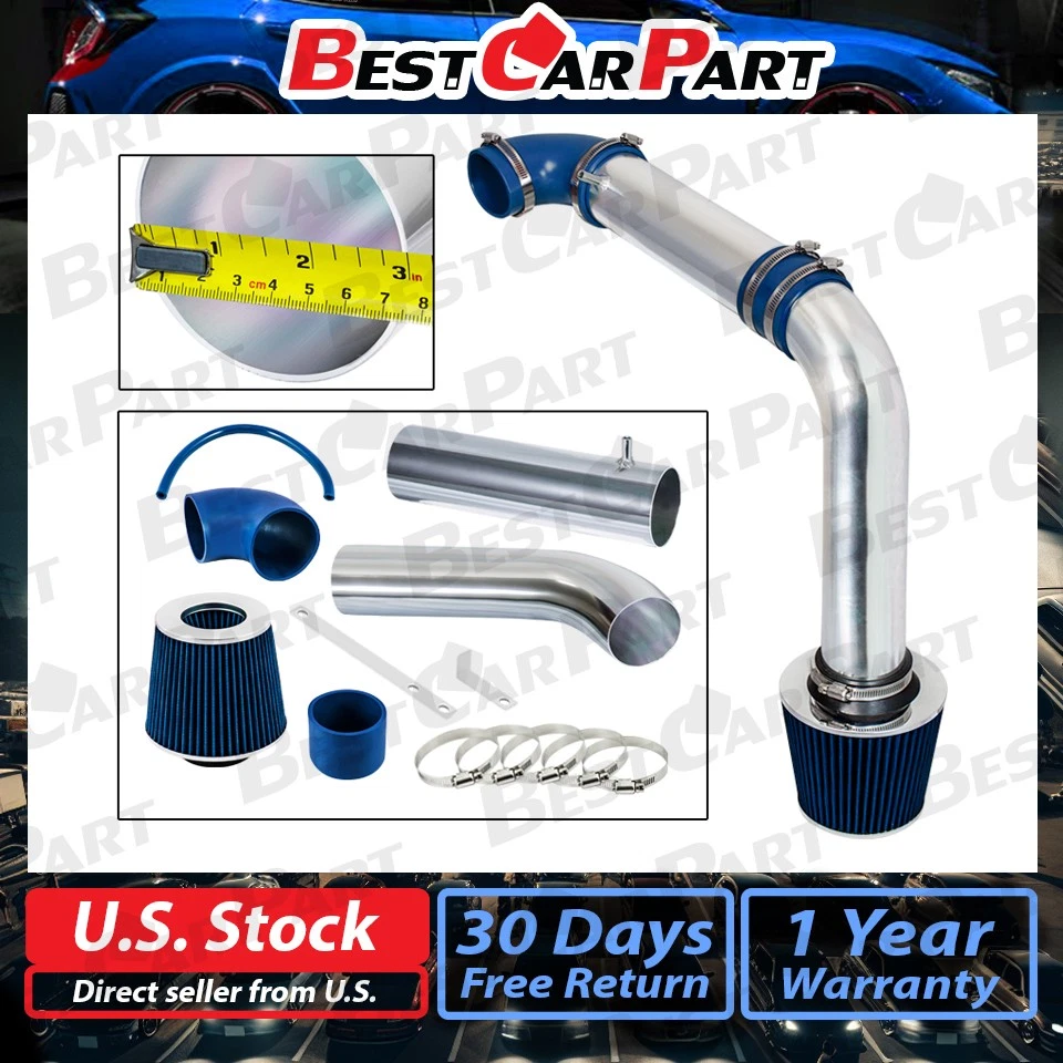 BCP BLUE 1995 1996 1997 Sebring/Avenger 2.0 I4/2.5 V6 admisión de aire frío + filtro Foto 2 de 4