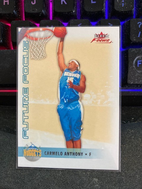 Carmelo Anthony 2003-04 Fleer Focus 121 89/499 ROOKIE NUGGETS/KNICKS