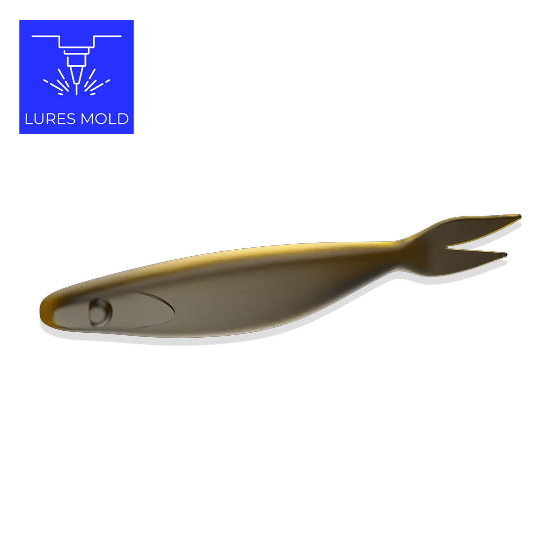 Bait DIY Fishing Mold Soft Plastisol Jerkbait K055 5inch - Image 3