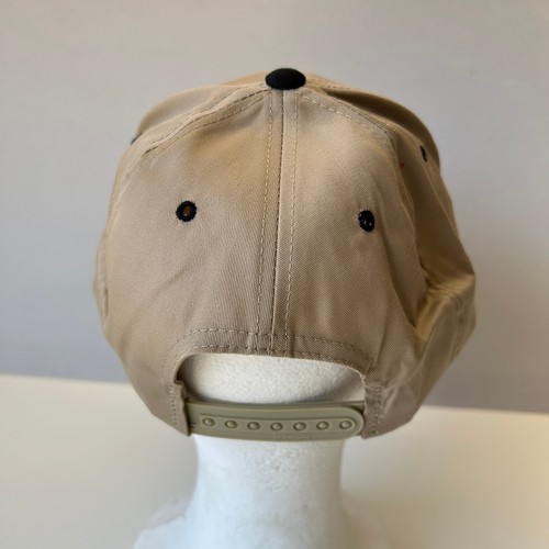 Vintage XDP Panasonic Communication Systems Snapback Hat Electronics Beige 90s - Picture 4 of 7
