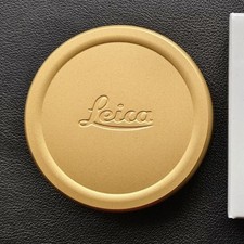 Leica Lens Cap Q E49 19661 Brass Blasted Finish for Q Series