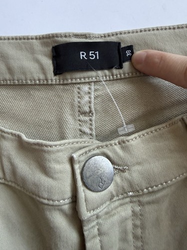 Pantalon kaki Rye 51 Luxe French Terry Silo coupe droite taille 38 neuf avec étiquette - Photo 4/4