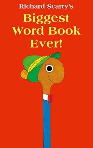 Biggest Word Book Ever - Board book, by Richard Scarry - Very Good