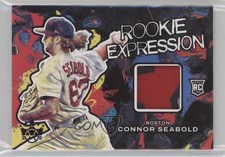 2022 Diamond Kings Rookie Expression Relics Purple /15 Connor Seabold 1hs9