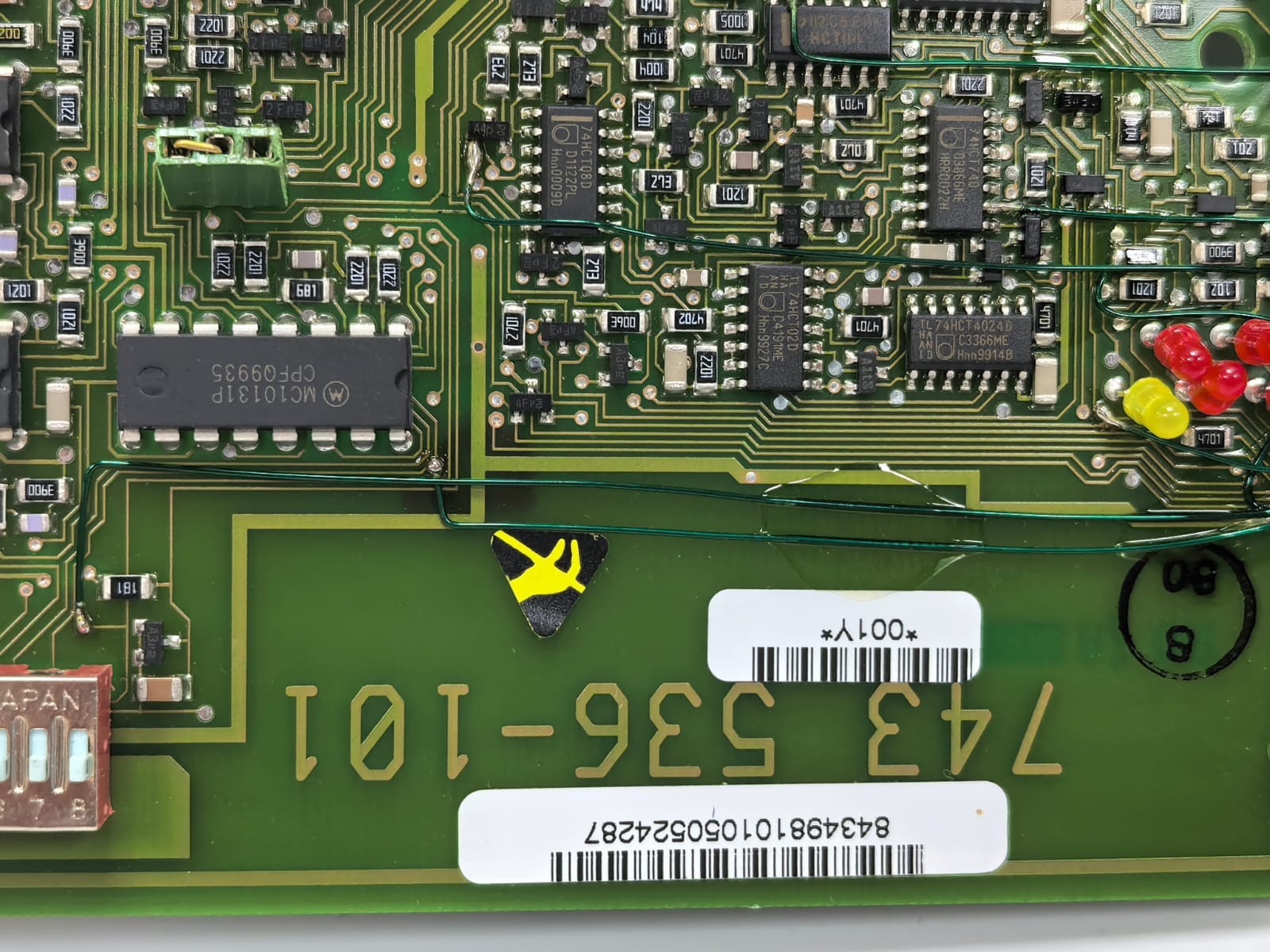 Hirschmann 743 536-101 HIRSCHMANN OYDE-S BFOC 743 536-101 FIBEROPTIC INTERFACE CARD 4