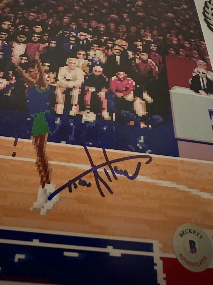 TIM KITZROW signed 8x10 Photo NBA JAM Announcer Video Game BAS COA/ Inscription - Image 2 of 4