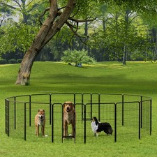 Dog Playpen, 40 Inch 16 Panels Puppy Playpen, Dog Exercise Pen for Large/Medium/