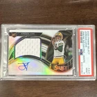 Jordan Love Jumbo Rookie Patch Auto White Prizm PSA 9 /75 Green Bay Packers 🔥🧀
