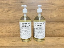 Lot of 2 Soap Culture 41 Hand Soaps - Coconut + Vanilla - 21.5 fl oz