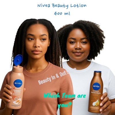 Nivea Radiant & Beauty Body Lotion - Choose EVEN GLOW or ADVANCED CARE or Both