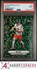 2025 PANINI DONRUSS ELITE GREEN DISCO #43 BO NIX POP 1 PSA 9