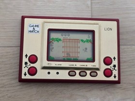 Nintendo Game & Watch LION Handheld Console LCD Game Tested Working