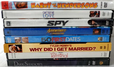 Lot of 8 Comedy Sealed DVD's Harry Can't by Me Love Spy and more