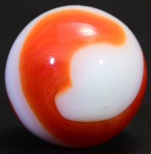 Akro Agate Corkscrew Marble Vintage American Bold Swirl 16.2mm 5/8''