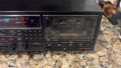 SONY カセットデッキ　TC-WR950 VTG SONY TC-WR950 Double Cassette Tape Deck Player Recorder Stereo