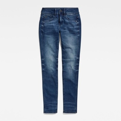 G-Star Damen Jeans, Skinny, Lynn Skinny Wmn, Blau medium aged, W23 L28