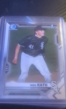 2021 Bowman Draft - Chrome Wes Kath #BDC-43 (RC)