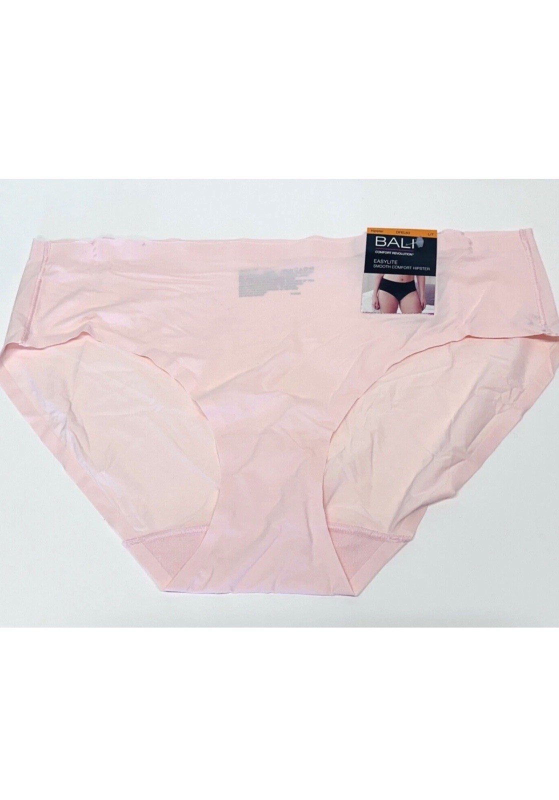 Bali Easylite Hipster Panty L 7 LARGE 2 Pack Panties DFEL63 Seamless Underwear