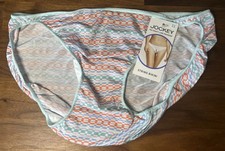 JOCKEY No Panty Line Promise Geometric String Bikini Panties Womens Sz S 5