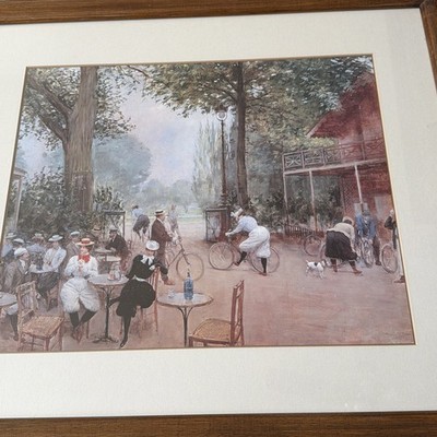 The Chalet du Cycle in the Bois de Boulogne by Jean Béraud.