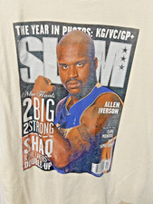 Mitchell  Ness x Slam Magazine Shaq Shaquille O'Neal Lakers T-Shirt M