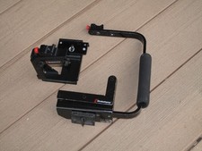 two Stroboframe flash brackets