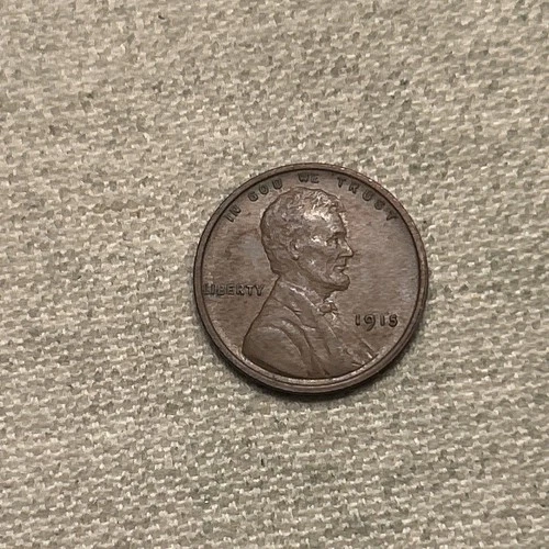 1915-P Lincoln Cent - TOUGHER DATE - AU Condition - BN - AP