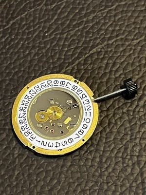 Genuine Ronda 1005 Watch Movement Swiss Made, Date at 3