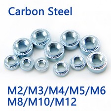 Carbon Steel Knurled Press Clinch Nuts Sheet Metal Fasteners M2 M3 M4 M5 M6-M12