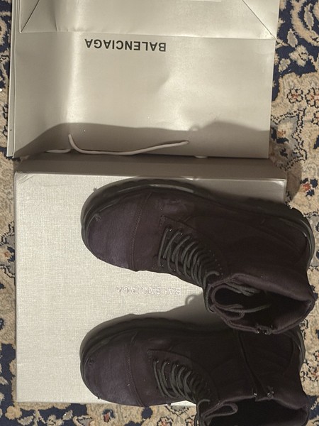 balenciaga striker boots