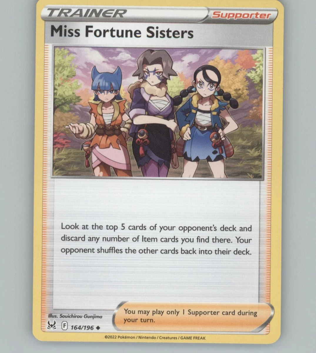 miss fortune sisters pokemon card price - 087/071 87/71 2026 Placeholder Image Provided Miss Fortune Sisters #209 Prices