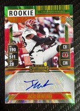 2024 Panini Contenders Football - Green Rookie Ticket Auto #269 Josh Newton (RC)