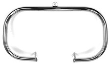 Pare Carter Chromé compatible avec Harley-Davidson FXD/FLD Dyna 1991-2017 (Excl.