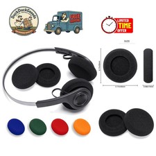 Replacement Foam Ear Pads for JLAB Rewind Headphones - Sound Isolation