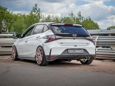 FOX exhaust system for Hyundai I20 1.0L 2X90MM double wall countersunk